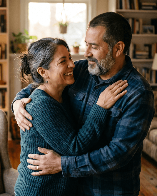 Pareja feliz